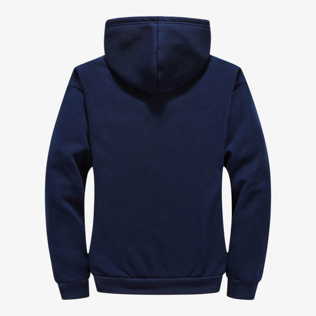 Men's Hooded Padded Jacket Warm Winter Style Casual Layering Outdoor