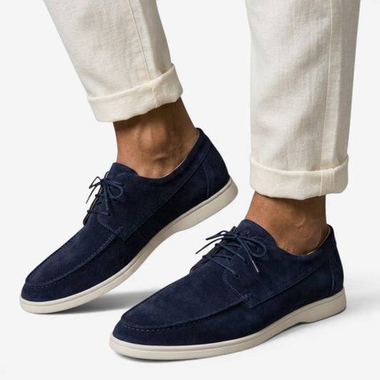 Men's Suede Loafers Smart Casual Slip-On Stylish Summer Footwear