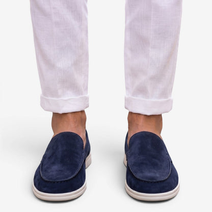 Men's Suede Loafers Slip-On Formal Elegant Stylish Summer Events
