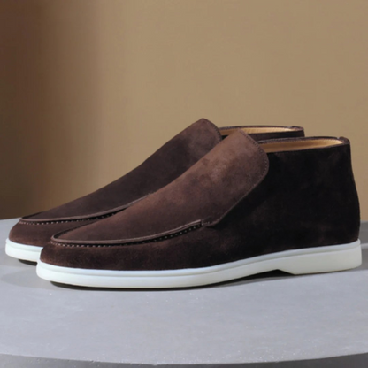 Men's Suede Loafers Classic Elegance Timeless Design Versatile Casual Wear