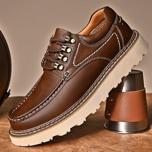Men's Classic Lace-Up Dress Shoes Timeless Design Formal Occasion Versatile