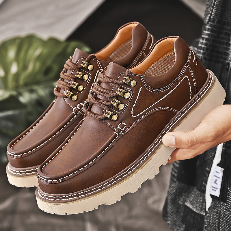 Men's Classic Lace-Up Dress Shoes Timeless Design Formal Occasion Versatile