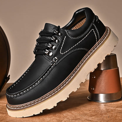 Men's Classic Lace-Up Dress Shoes Timeless Design Formal Occasion Versatile