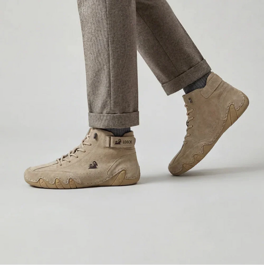 Men's High Top Boots Water Resistant Suede Cushioned Stylish Outdoor Footwear