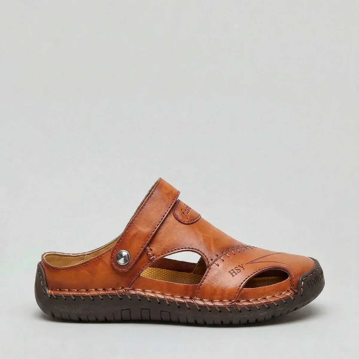 Men's Casual Closed Toe Sandals Adjustable Strap Outdoor Everyday Wear