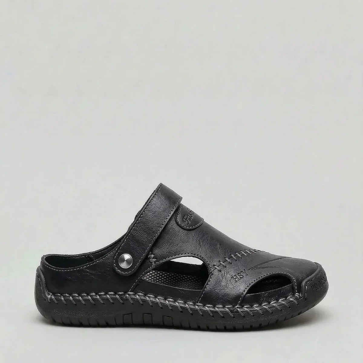 Men's Casual Closed Toe Sandals Adjustable Strap Outdoor Everyday Wear
