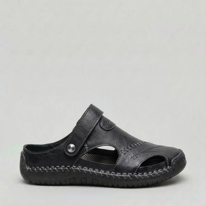 Men's Casual Closed Toe Sandals Adjustable Strap Outdoor Everyday Wear