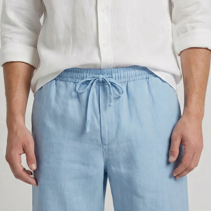 Men's Casual Shorts Drawstring Elastic Waist Relaxed Fit Everyday Beach Holiday Loungewear Chino Bodie