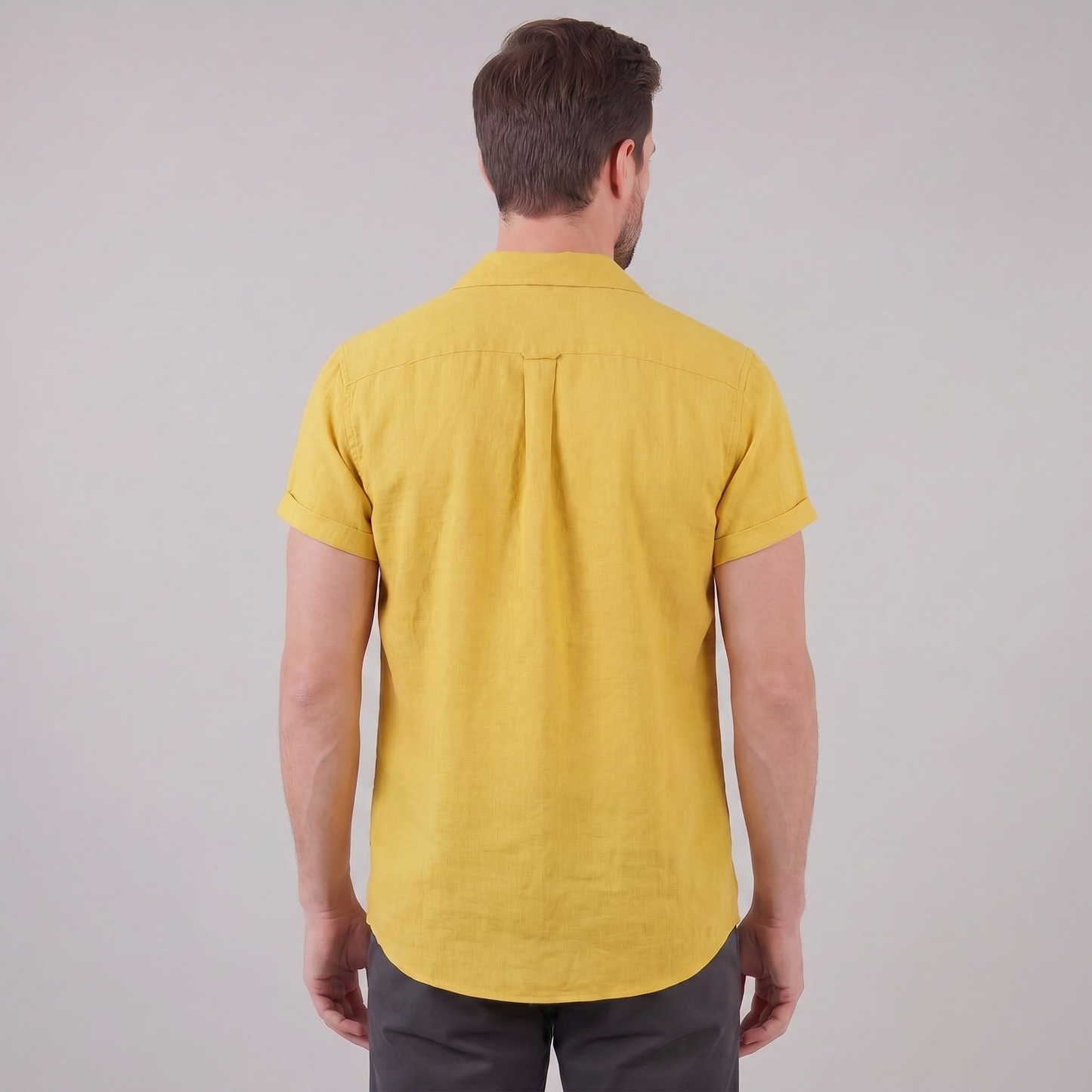 Men's Camp Collar Shirt Short-Sleeve Button-Up Cuban Collar Casual Holiday Beach Smart-Casual Everyday Rocco
