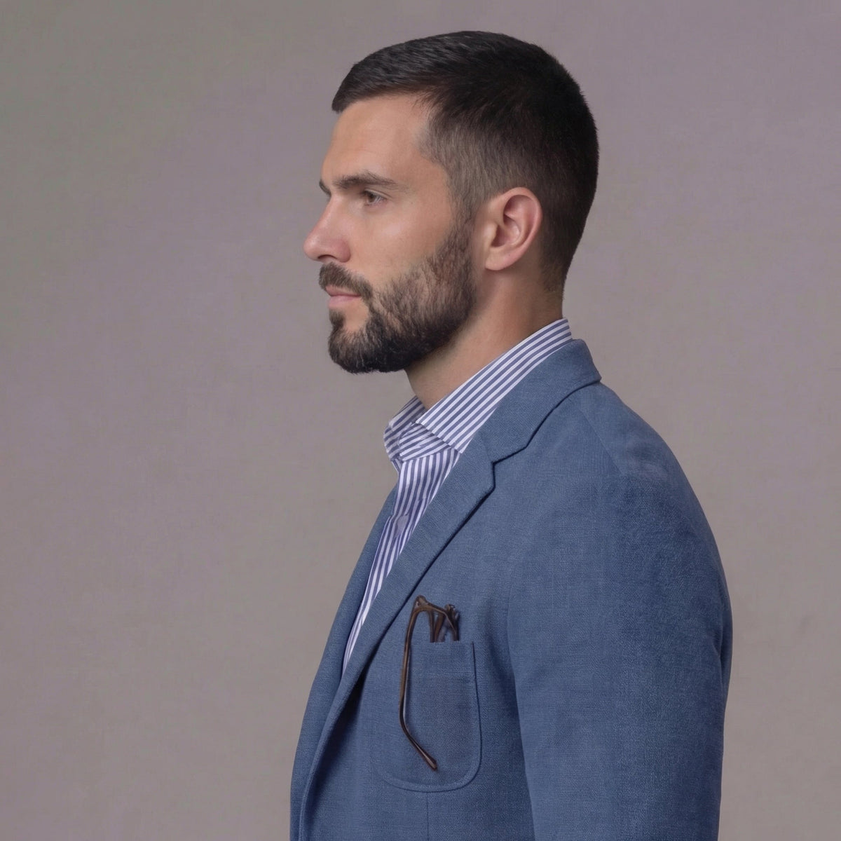 Men's Casual Blazer Single-Breasted Slim Fit Tailored Smart-Casual Office Business Formal Everyday Modern Lincoln