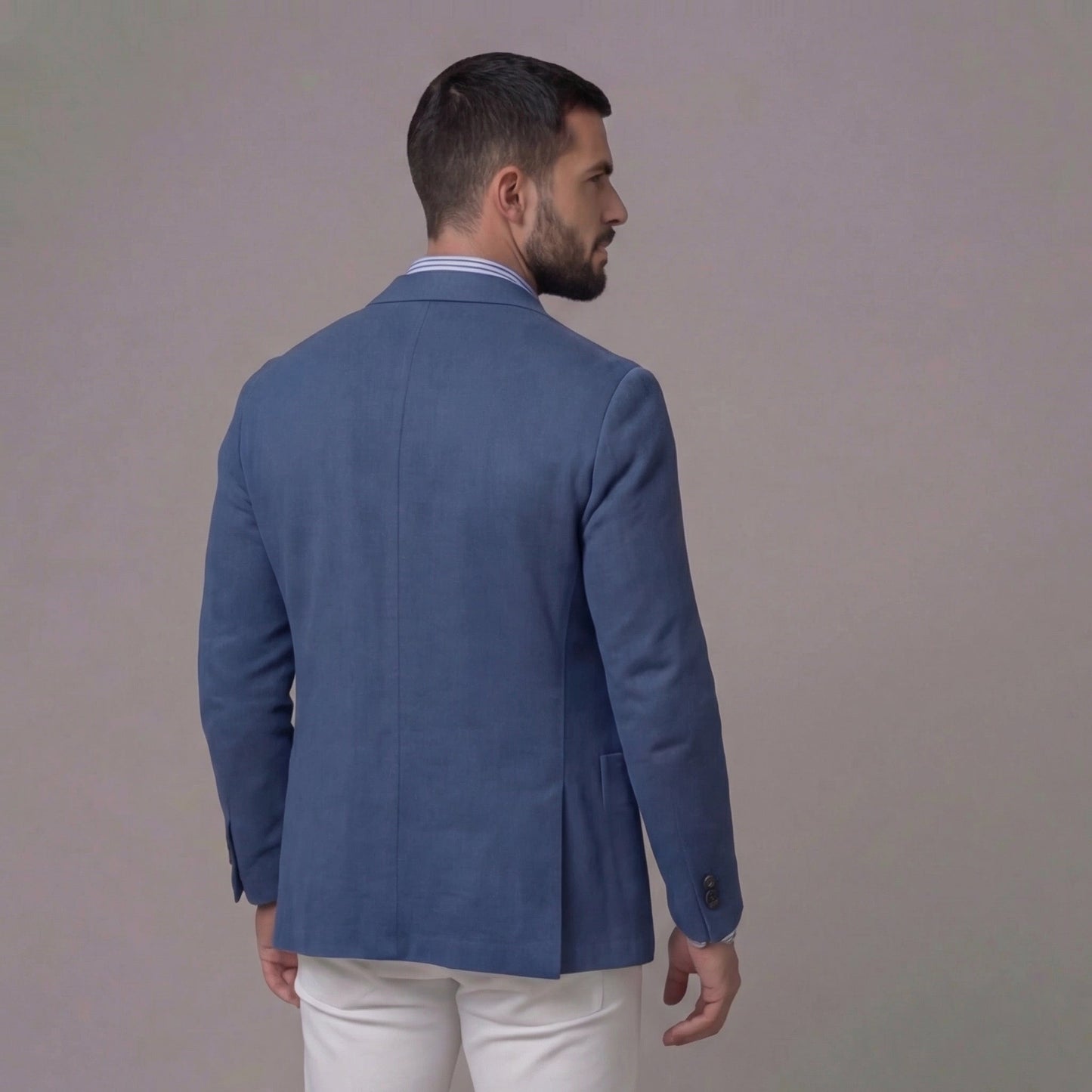 Men's Casual Blazer Single-Breasted Slim Fit Tailored Smart-Casual Office Business Formal Everyday Modern Lincoln