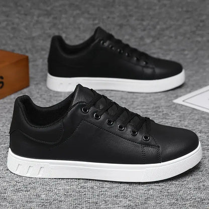 Men's Casual Sneakers Low-Top Lace-Up Trainers Everyday Walking Sport Comfort Versatile Streetwear Trendy