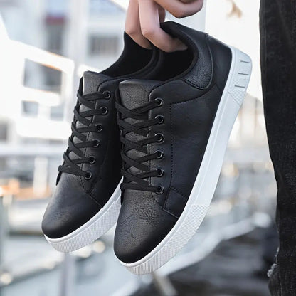 Men's Casual Sneakers Low-Top Lace-Up Trainers Everyday Walking Sport Comfort Versatile Streetwear Trendy