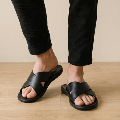 Men's Casual Slip-On Sandals Stylish Everyday Comfort Relaxed Fit