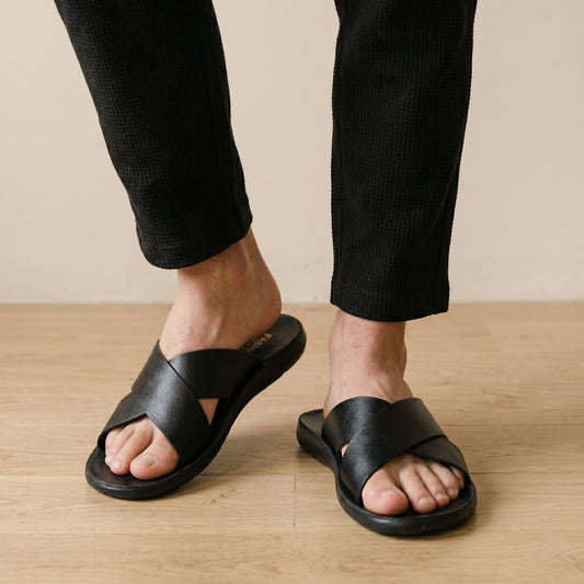 Men's Casual Slip-On Sandals Stylish Everyday Comfort Relaxed Fit