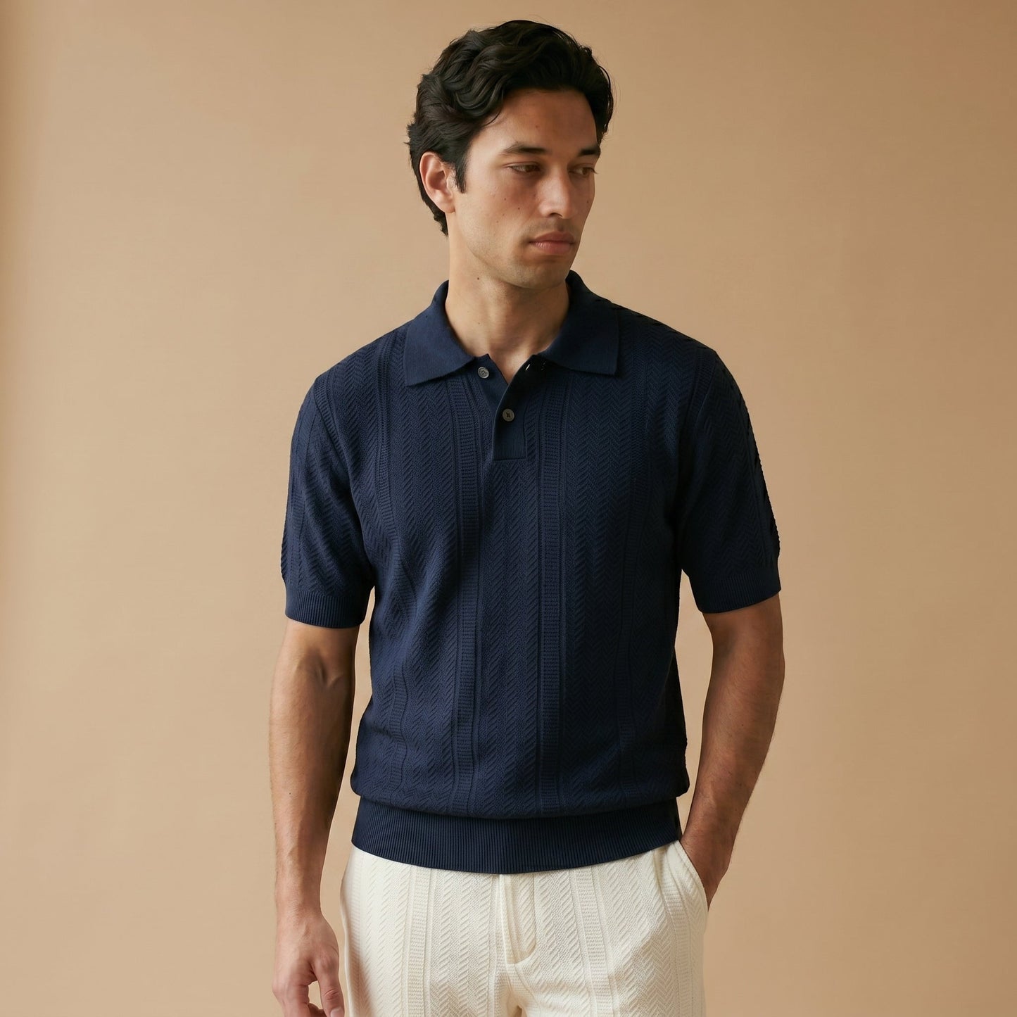 Men's Polo Shirt Short-Sleeve Collared Regular Fit Casual Smart-Casual Everyday Golf Sport Versatile Fenton