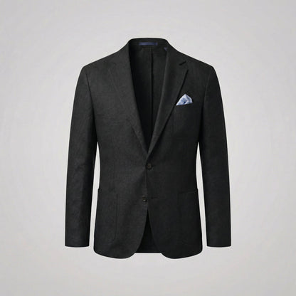 Men's Casual Blazer Single-Breasted Slim Fit Tailored Smart-Casual Office Business Formal Everyday Modern Lincoln
