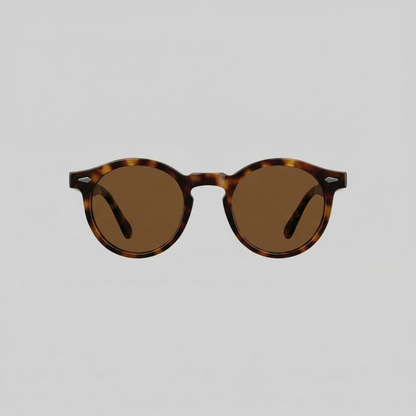 Men's Polarized Sunglasses Full-Rim Tinted Lens Fashion Retro Casual Beach Holiday Everyday Driving Cassidy