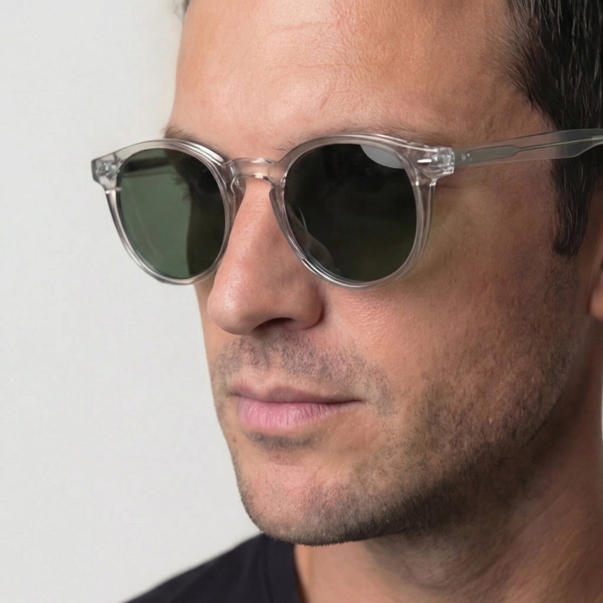 Men's Polarized Sunglasses Full-Rim Tinted Lens Fashion Retro Casual Beach Holiday Everyday Driving Cassidy