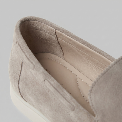 Men's Suede Loafers Slip-On Classic Round Toe Moccasin Smart-Casual Office Everyday Casual Formal Alistair