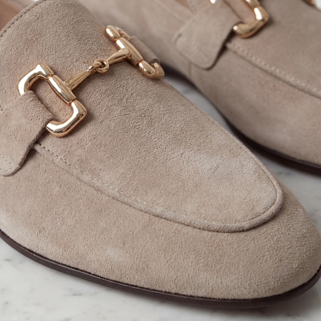 Men's Suede Loafers Slip-On Round Toe Moccasin Elegant Smart-Casual Office Formal Casual Leather Look Rupert