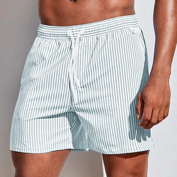 Men's Swim Shorts Quick-Dry Drawstring Mesh Lined Elastic Waist Beach Pool Holiday Everyday Casual Versatile Marlow