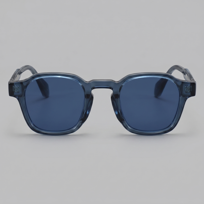Men's Retro Square Sunglasses Full-Rim Dark Tinted Lens Fashion Casual Beach Holiday Everyday Driving