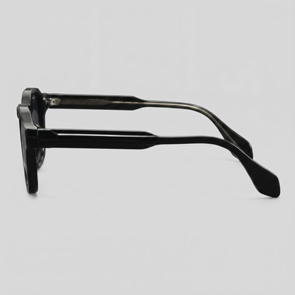 Men's Retro Square Sunglasses Full-Rim Dark Tinted Lens Fashion Casual Beach Holiday Everyday Driving