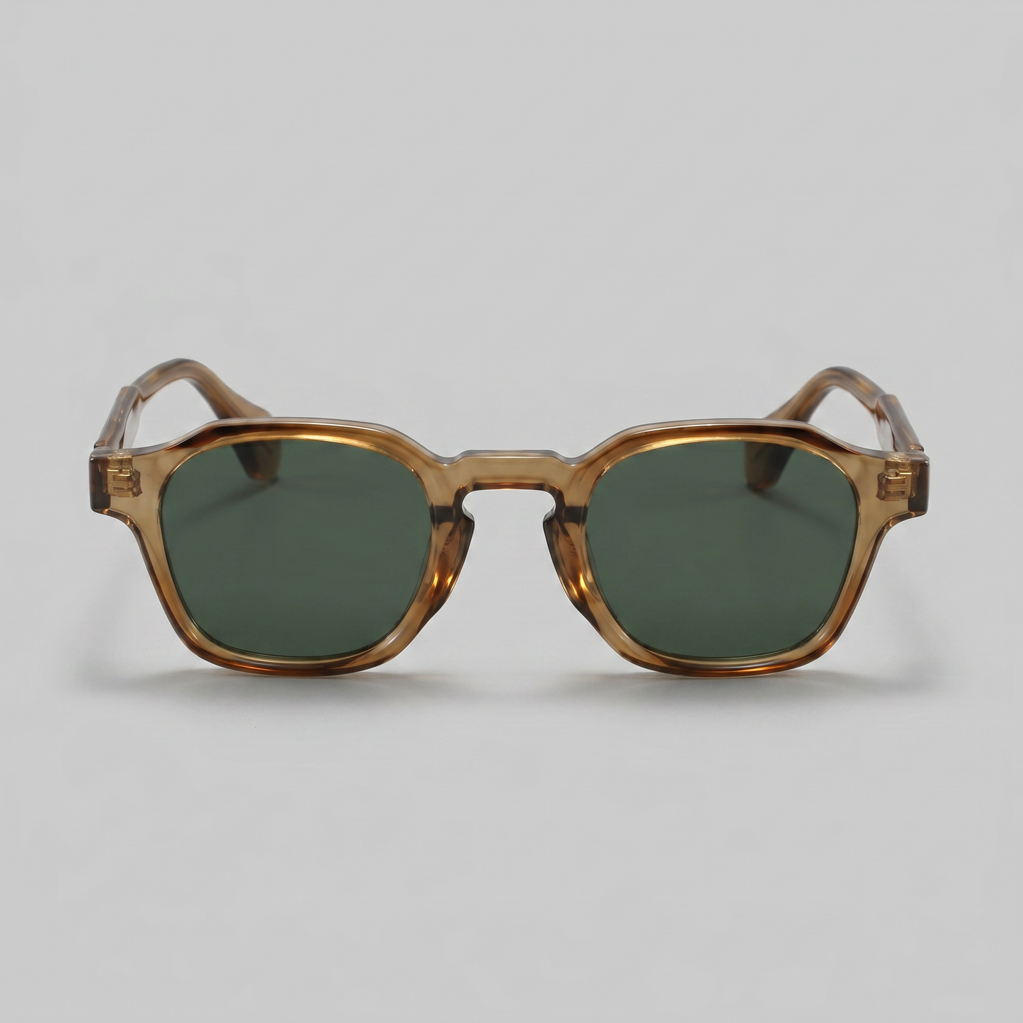 Men's Retro Square Sunglasses Full-Rim Dark Tinted Lens Fashion Casual Beach Holiday Everyday Driving