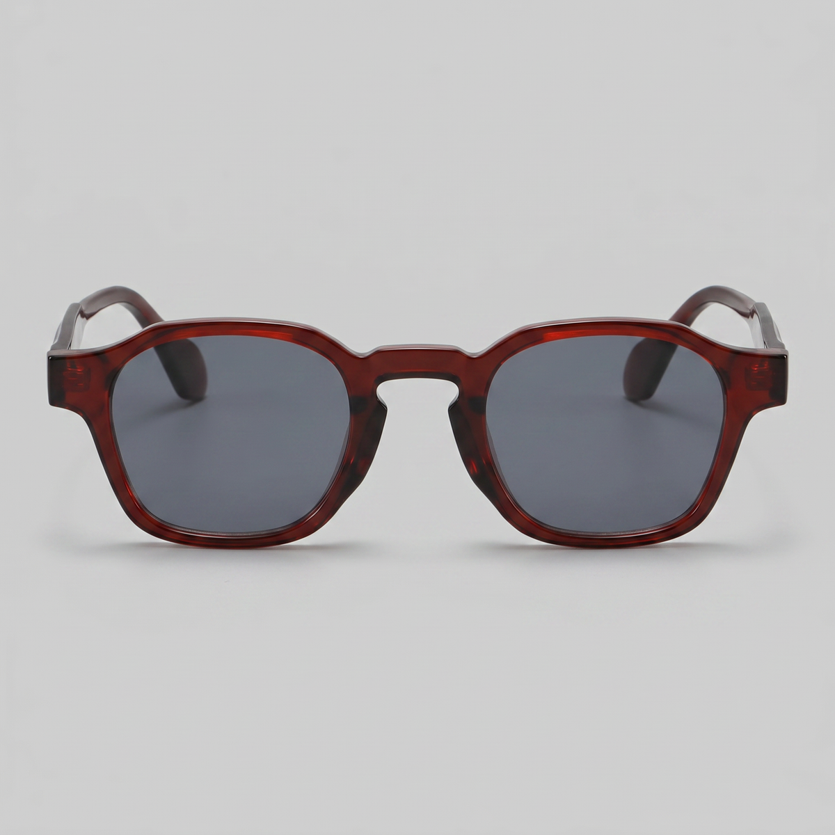 Men's Retro Square Sunglasses Full-Rim Dark Tinted Lens Fashion Casual Beach Holiday Everyday Driving