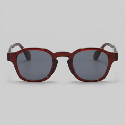 Men's Retro Square Sunglasses Full-Rim Dark Tinted Lens Fashion Casual Beach Holiday Everyday Driving