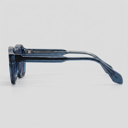 Men's Retro Square Sunglasses Full-Rim Dark Tinted Lens Fashion Casual Beach Holiday Everyday Driving