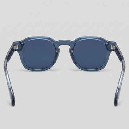 Men's Retro Square Sunglasses Full-Rim Dark Tinted Lens Fashion Casual Beach Holiday Everyday Driving