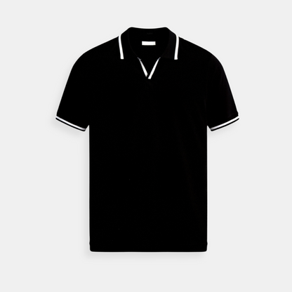Men's Polo Shirt Slim Fit Short-Sleeve Collared Casual Smart-Casual Everyday Golf Sport Regular Versatile Classic Merritt