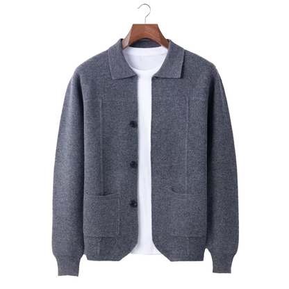 Men's Overshirt Button-Up Shacket Classic Relaxed Fit Casual Layering Everyday Smart-Casual Vintage Versatile Colwyn