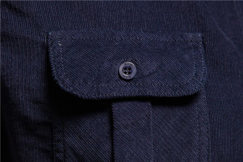 Men's Casual Button-Up Shirt Short-Sleeve Collared Relaxed Fit Everyday