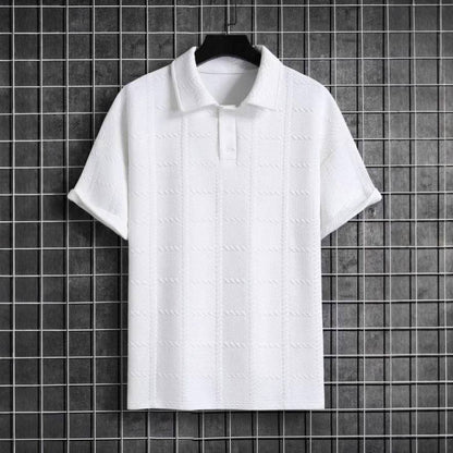 Men's Polo Shirt Tailored Fit Short-Sleeve Open Collar Casual Smart-Casual Everyday Golf Sport Camden