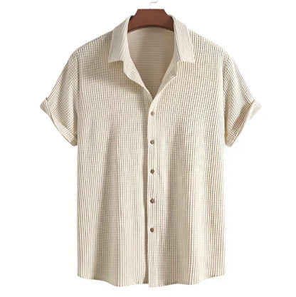 Men's Co-Ord Outfit Set Two-Piece Matching Shirt & Shorts Casual Everyday Holiday Beach Relaxed Nash