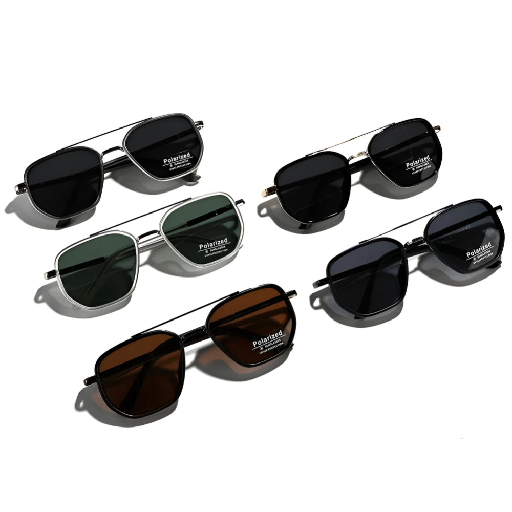 Men's Retro Square Sunglasses Tinted Lens Full-Rim Fashion Casual Beach Holiday Everyday Driving Vintage Delano