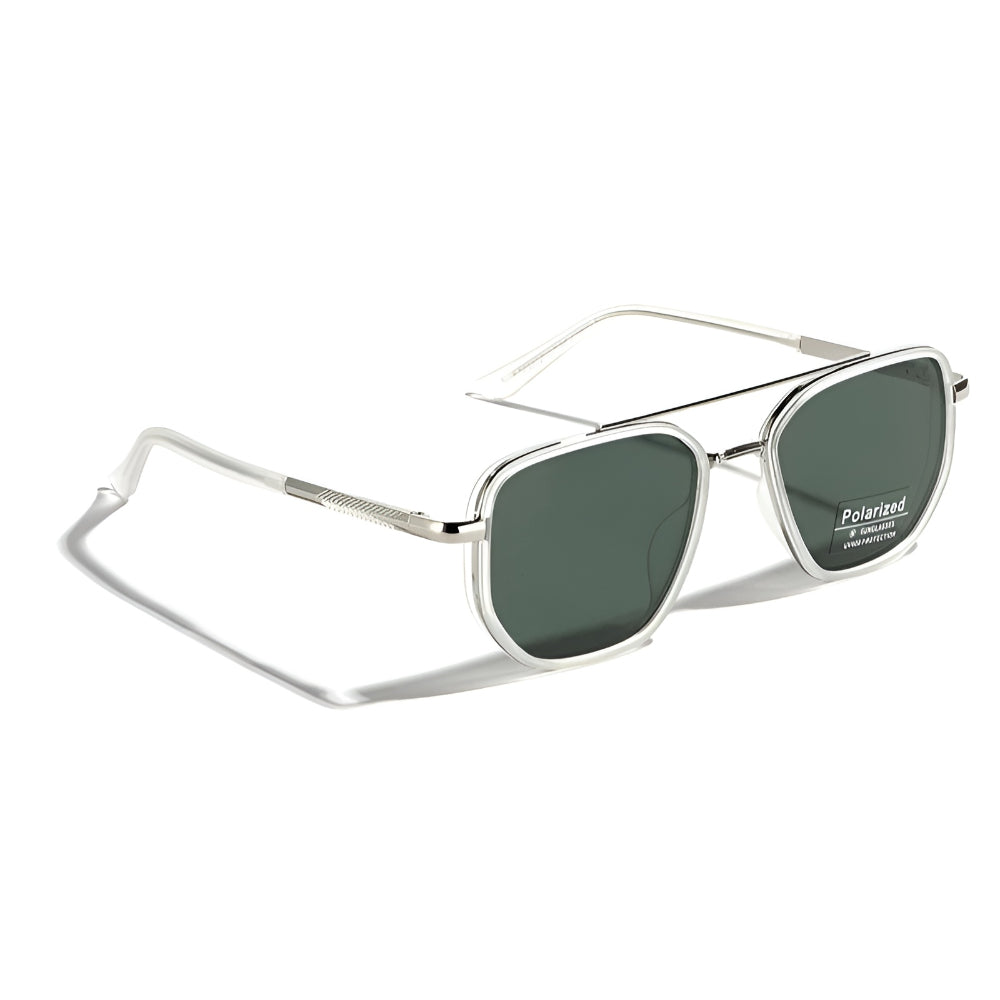 Men's Retro Square Sunglasses Tinted Lens Full-Rim Fashion Casual Beach Holiday Everyday Driving Vintage Delano