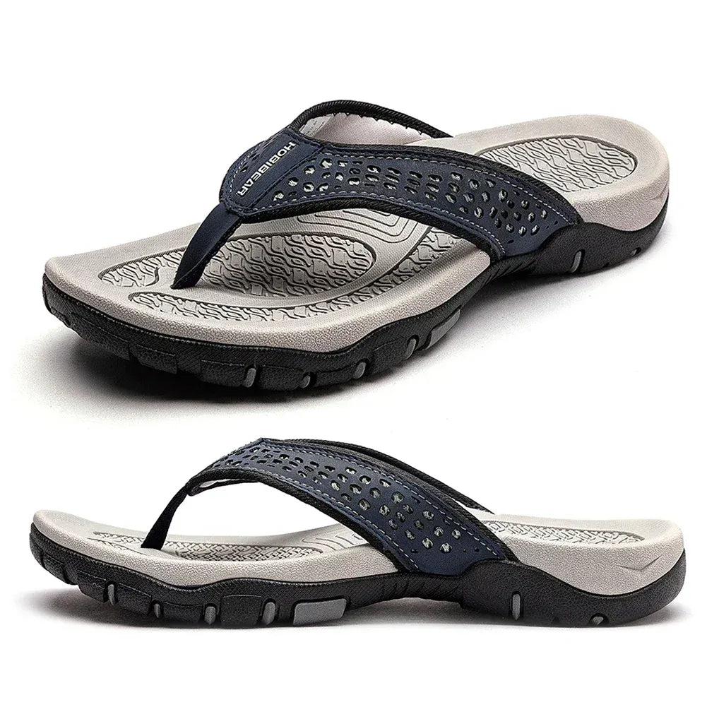 Men's Flip Flops Thong Sandals Slip-On Casual Beach Pool Everyday Holiday Outdoor Comfort Lightweight Finn