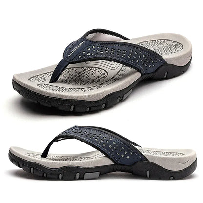 Men's Flip Flops Thong Sandals Slip-On Casual Beach Pool Everyday Holiday Outdoor Comfort Lightweight Finn