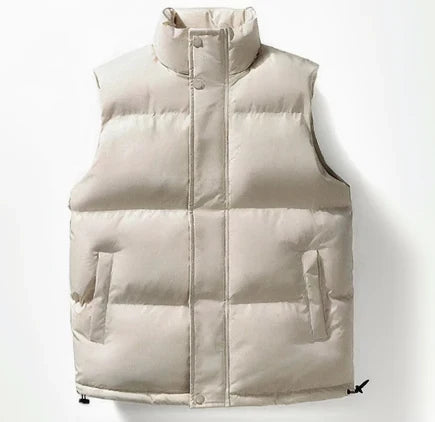 Men's Quilted Bodywarmer Sleeveless Zip Gilet Casual Outdoor Layering Everyday Wear