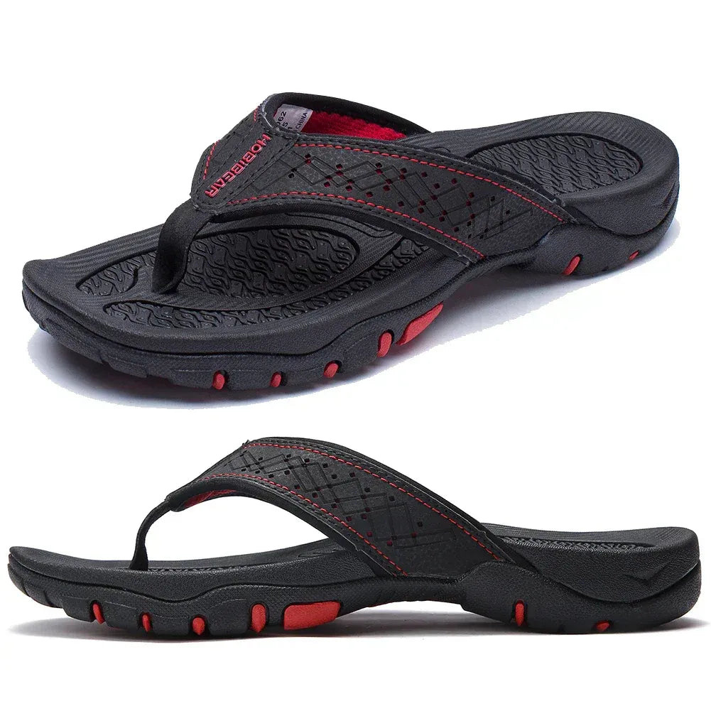 Men's Flip Flops Thong Sandals Slip-On Casual Beach Pool Everyday Holiday Outdoor Comfort Lightweight Finn