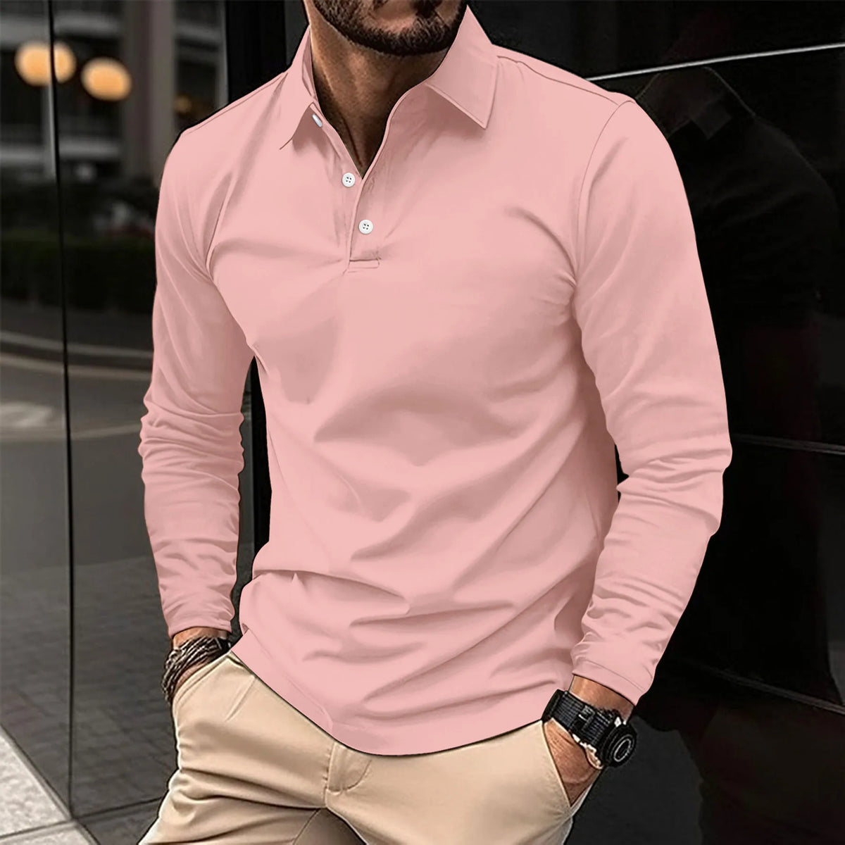 Men's Polo Shirt Classic Short-Sleeve Collared Regular Fit Casual Smart-Casual Everyday Golf Sport Versatile
