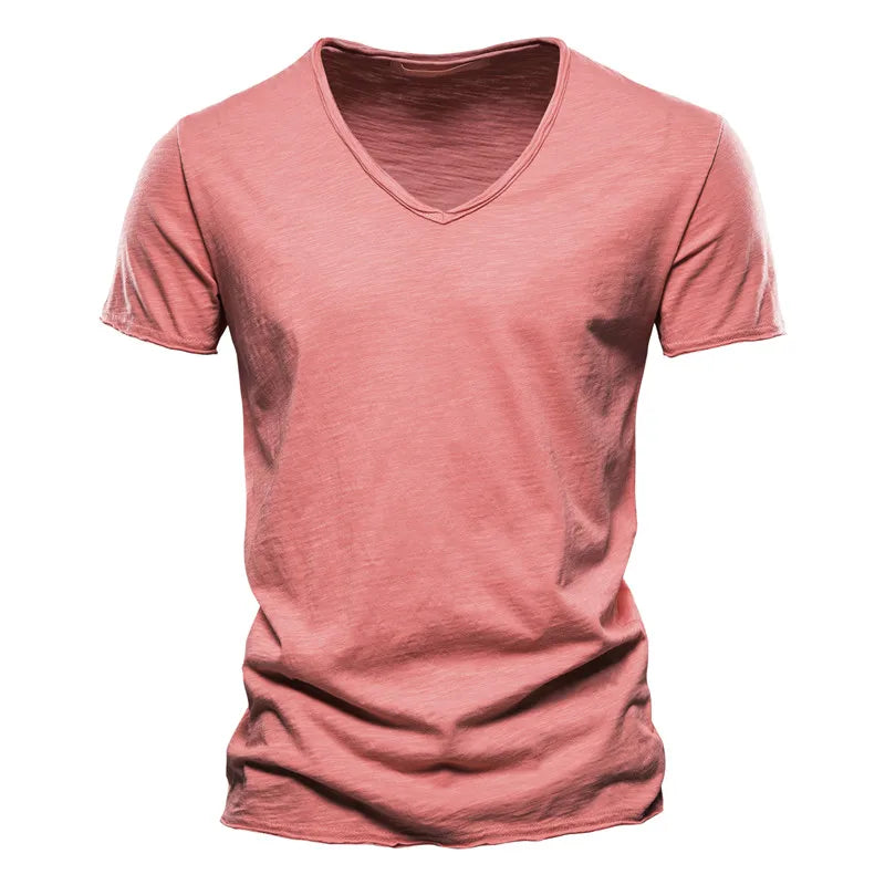 Men's Summer T-Shirt Short-Sleeve Crew Neck Casual Everyday Style