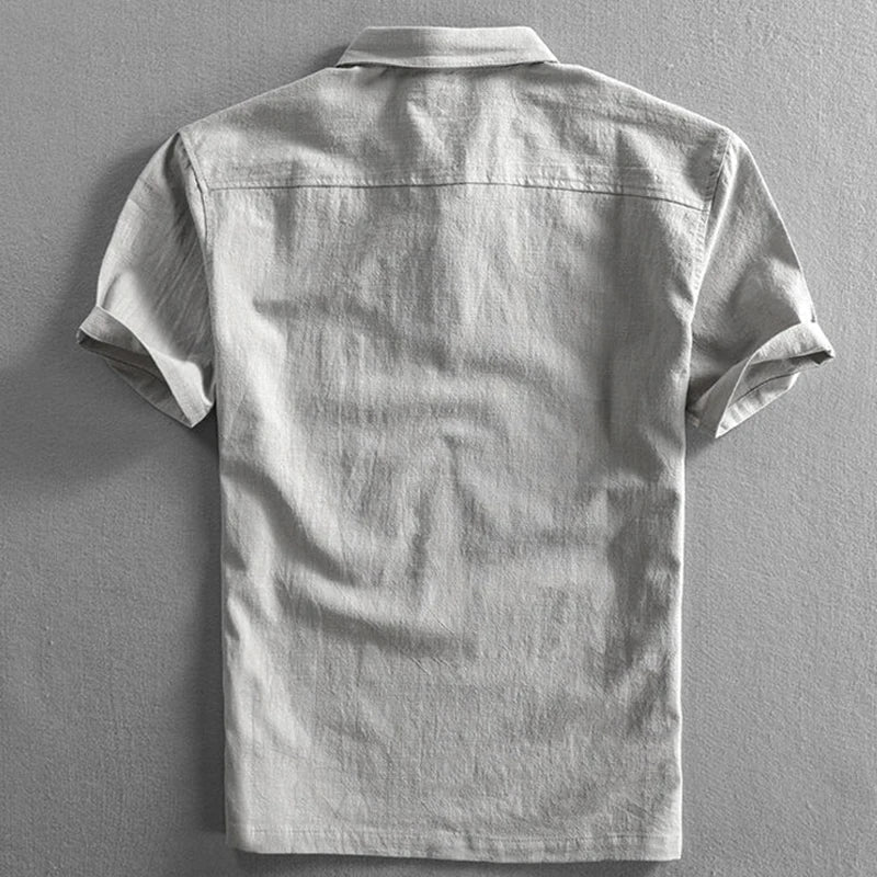 Men's Short Sleeve Polo Shirt Relaxed Fit Collared Casual Everyday Wear