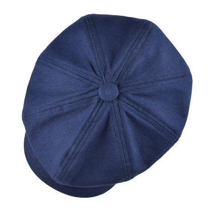 Men's Newsboy Cap Twill 8-Panel Flat Cap Baker Boy Classic Casual Everyday Vintage Outdoor Versatile Alfie