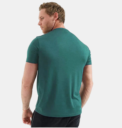 Men's Base Layer T-Shirt Quick-Dry Knit Slim Fit Crew Neck Casual Gym Sport Training Everyday Zander