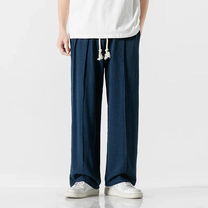 Men's Sweatpants Relaxed Fit Drawstring Elastic Cuff Tapered Casual Sport Loungewear Everyday Streetwear Gunnar